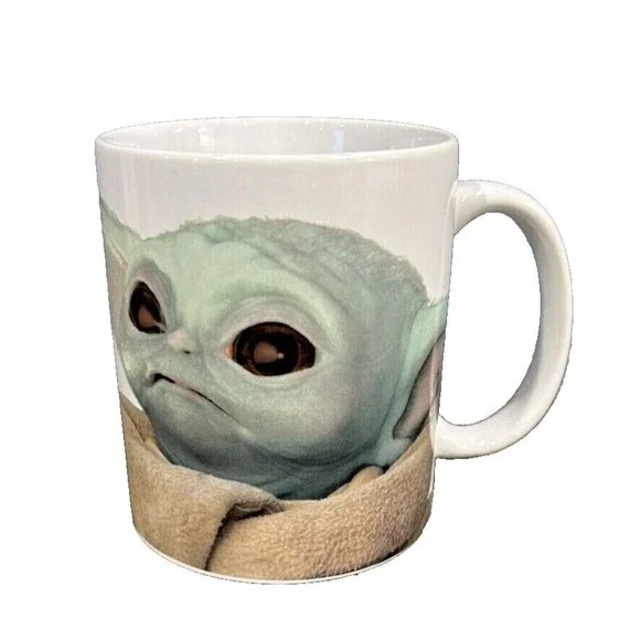 Dining Baby Yoda Grogu Star Wars Galerie The Mandalorian Coffee